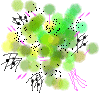 a bouquet of flower to John Dempsey