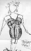 costume design of Violet Chandler