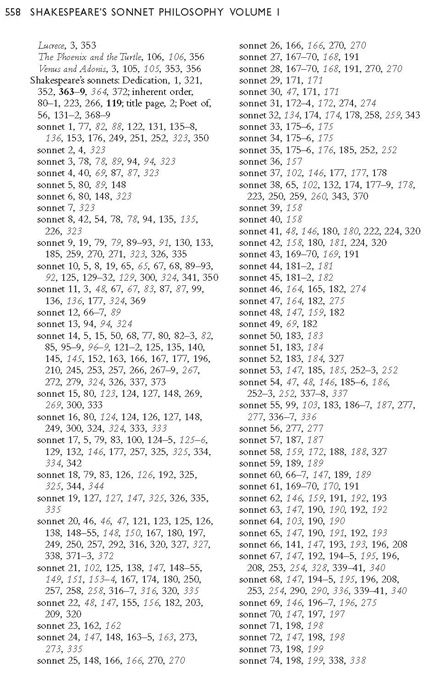 Shakespeare's Sonnet Philosophy Volume 1