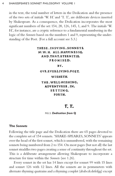 Shakespeare's Sonnet Philosophy Volume 1