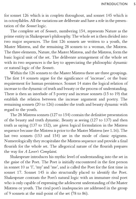Shakespeare's Sonnet Philosophy Volume 1