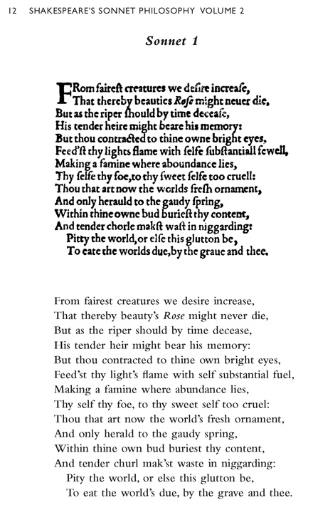 Shakespeare's Sonnet Philosophy Volume 2
