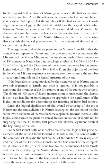 Shakespeare's Sonnet Philosophy Volume 2
