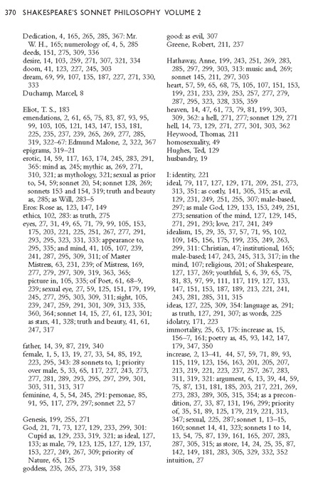 Shakespeare's Sonnet Philosophy Volume 2