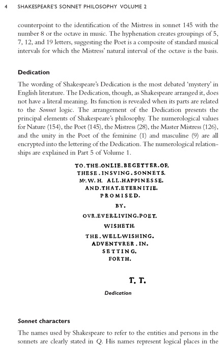 Shakespeare's Sonnet Philosophy Volume 2