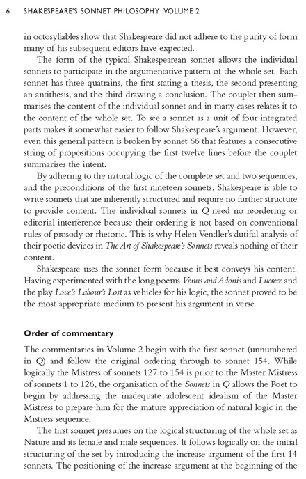 Shakespeare's Sonnet Philosophy Volume 2