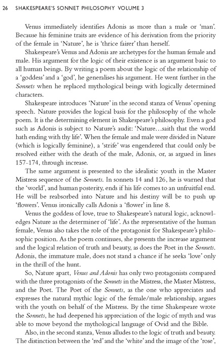 Shakespeare's Sonnet Philosophy Volume 3