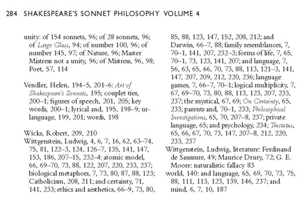 Shakespeare's Sonnet Philosophy Volume 4
