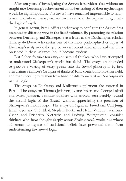 Shakespeare's Sonnet Philosophy Volume 4