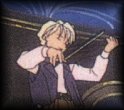 Quatre and Trowa with instruments