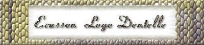 Ecusson, logo, patch, badge, dentelle, lace
