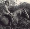 11 years old and first day with own pony (Peter)
