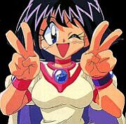 Amelia is younger than Lina, and specializes in White Magic and driving everyone INSANE with her Justice fixation.