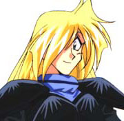 Gourry is a skilled swordsman, and a total idiot.&nbsp; However, despite Gourry's severe lack of brainpower, he still has a certain charm to him.&nbsp; And he DOES do his best to protect Lina, when he remembers where she is.