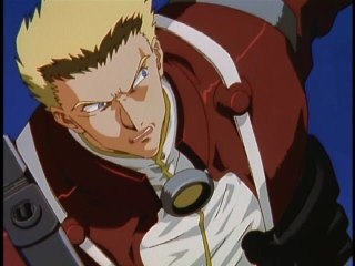 "Millions" Knives from the anime series "Trigun."