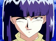 Xelloss describes himself as the Mysterious Priest, and as I've never seen an episode with him in it, I'll take him at his word, which is probably a mistake.&nbsp; He's a Mazoku, a monster/demon, and he's not REALLY on Lina and company's side, he only joins them when it suits him.