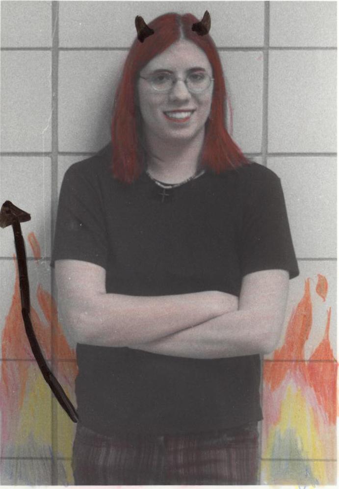 Katrina, the twin of Kyle.&nbsp; Picture taken and improved by moi