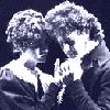 The wonderful Michael Ball and the lovely Rebecca Caine as Marius and Cosette.
