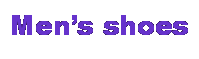 Text Box: Men�s shoes