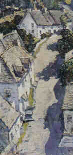 click for STREET IN NORMANDY