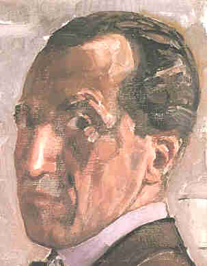 Mondrian self-portrait