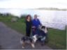The girls walking by the lake - 9/25/1999
