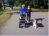 Strolling in the last bit (?) of sunshine - 9/25/1999