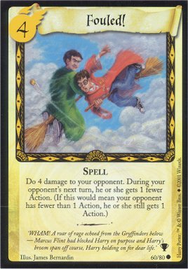 Fouled! Card