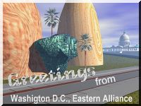 Greetings from Washington D.C.
