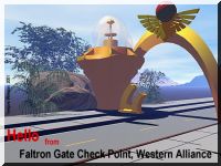 Hello from Faltron Gate Check Point