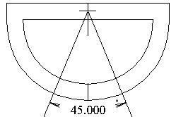 degrees on protractor