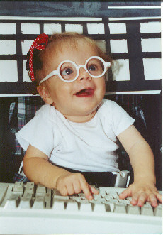 Giovanna the 'puter geek