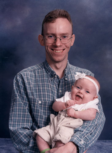 Daddy & Autri - 3 Months