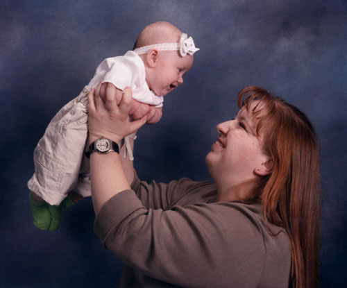 Autri & Mommy - 3 Months