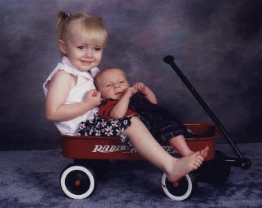 Zander 1 Month & Autri 29 Months