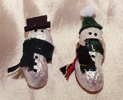 Snowman Pin
