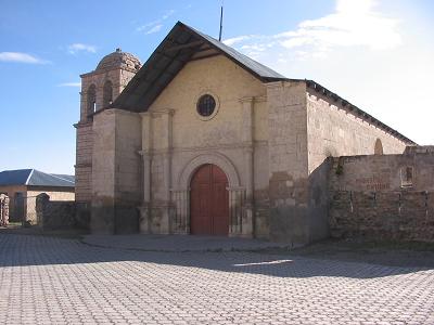 TEMPLO DEL DISTRITO DE PISACOMA