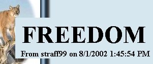 freedom