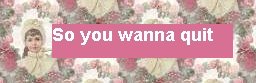 soyouwannaquit