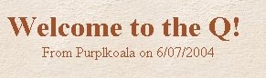 welcome
