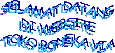 SELAMAT DATANG  DI WEBSITE  TOKO BONEKA VIA