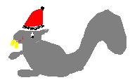 Spunky the Xmas Squirrel