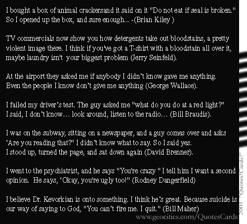 Funny Quotes #1