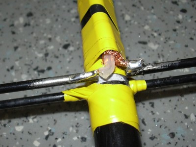 Umbrella antenna feed
