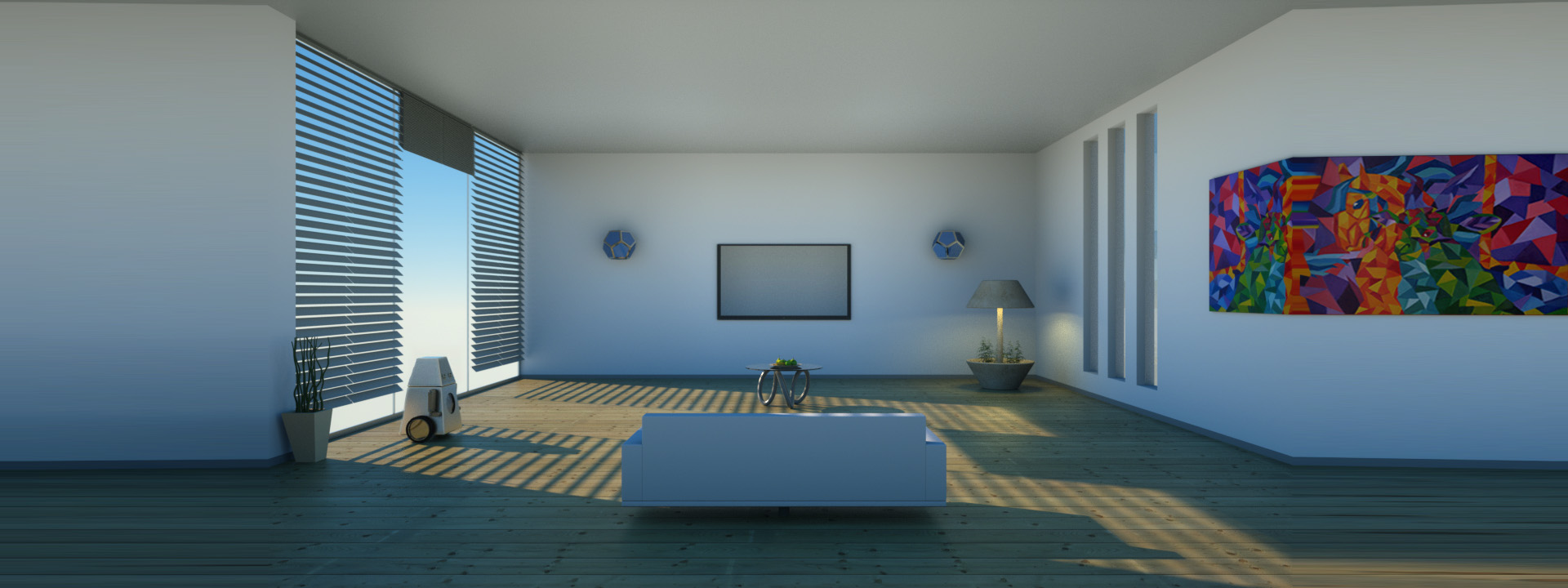 robot inside his room (spectrum)
