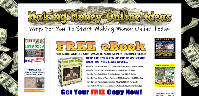 Making Money Online Ideas