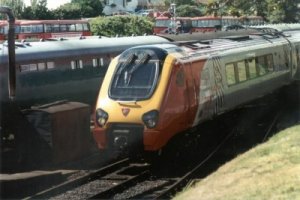 Virgin Voyager on the Swanage Railway