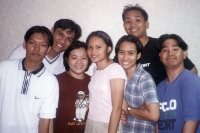 Mark & Victoria w/ the gang
