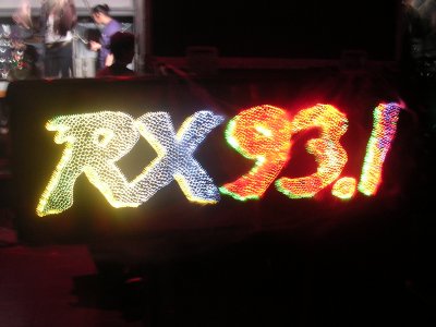 The RX 93.1 logo