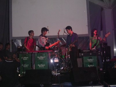 Band performance by Bitter Pill managed by Quark Henares